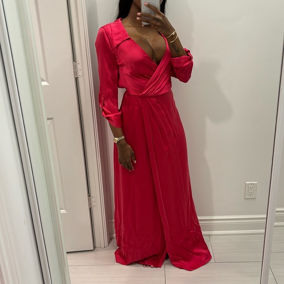 Alice + Olivia Watermelon Dress Sz 8 [Altered to Size 2]🍉 (Read Description) - Picture 3 of 11